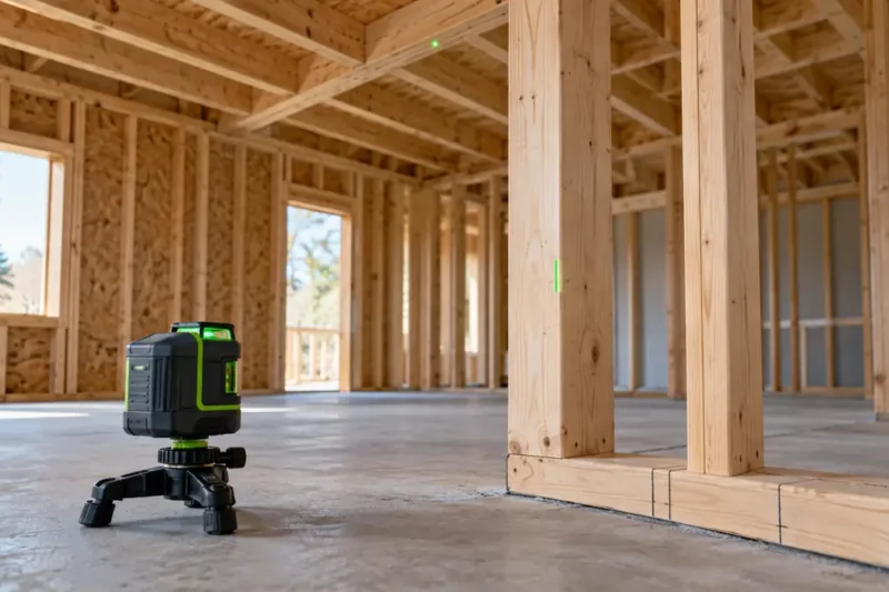 How to Use a Laser Level for Framing and Rough-In Layout